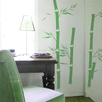 Nálepky na stenu - Bambus 3