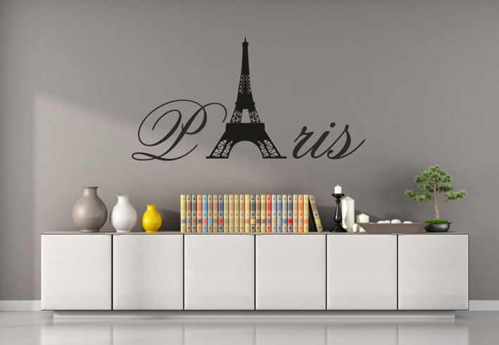 Nálepky na stenu - Paris
