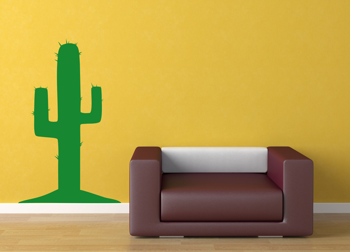 Nálepky na stenu - Kaktusovník