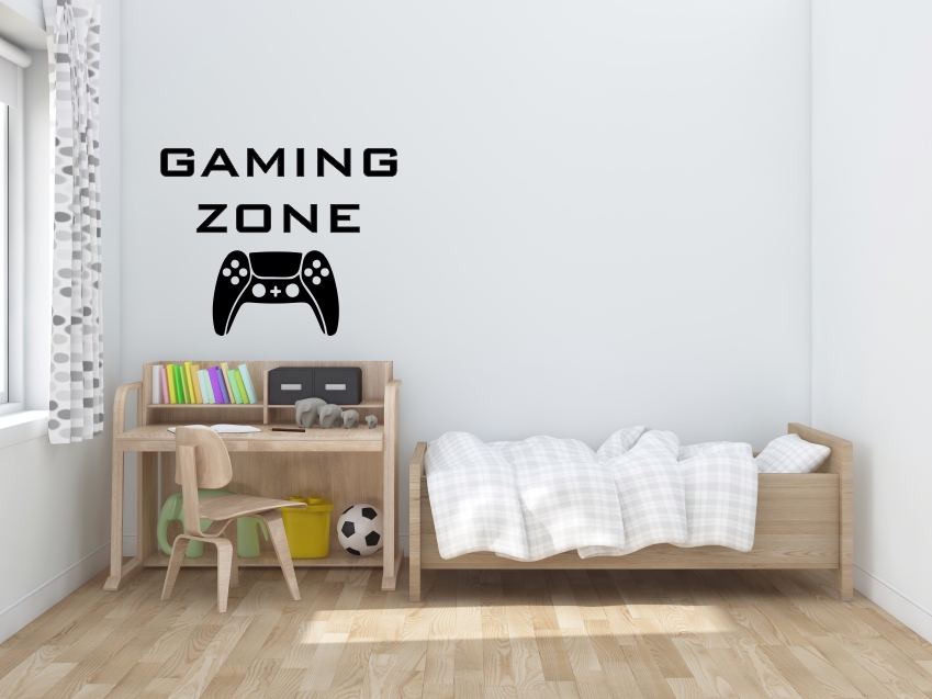 Nápis Gaming zone