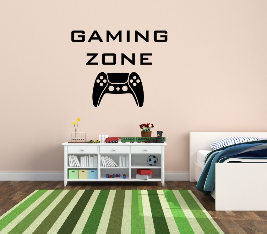 Nápis Gaming zone