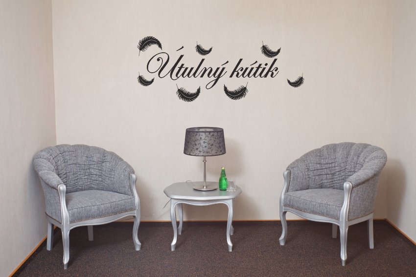 Nálepky na stenu - Útulný kútik